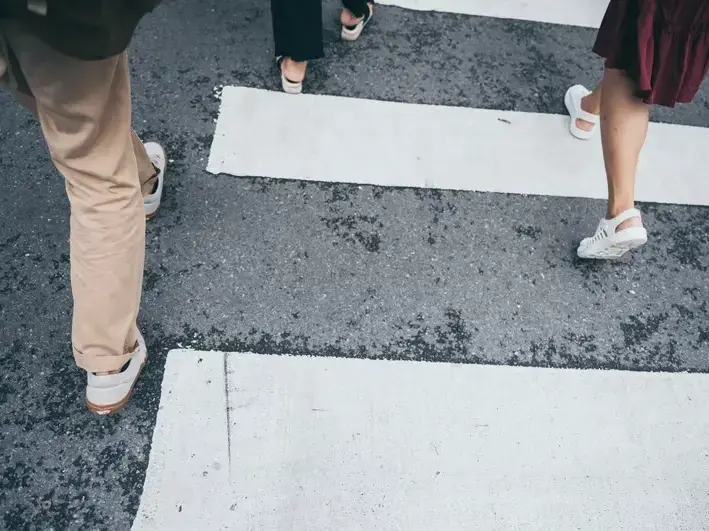 Arizona wrongful death attorney reviewing hit and run pedestrian evidence from a roadway near San Tan Mountain Regional Park